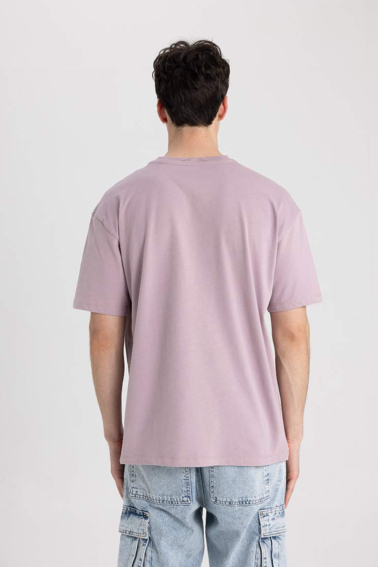 Boxy Fit Crew Neck T-Shirt