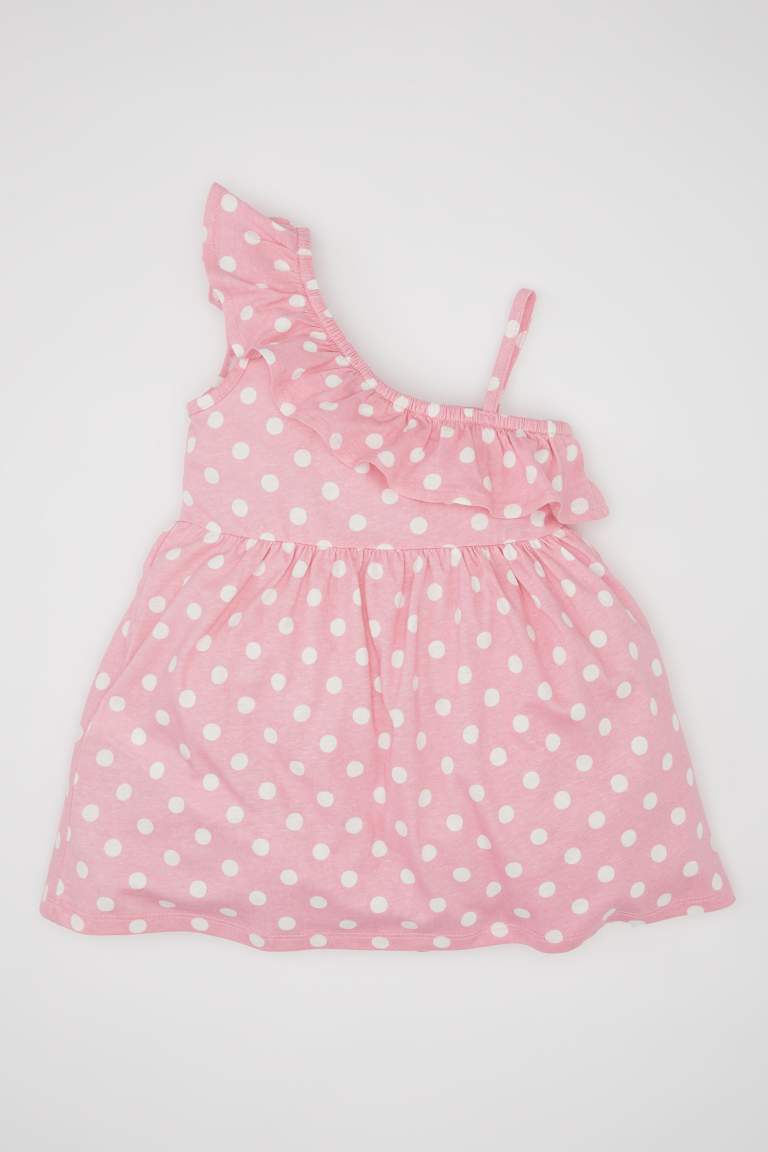 Baby Girl Disney Mickey & Minnie Strap Dress