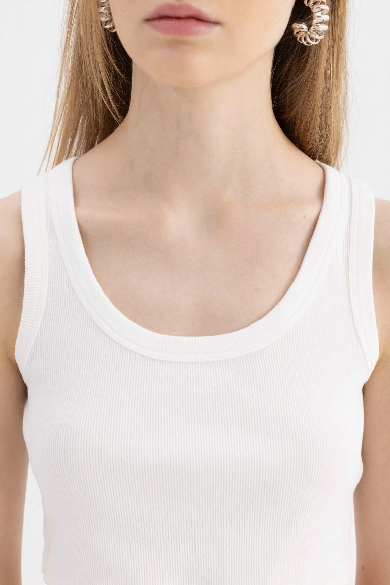 Ribbed Camisole Crop Top