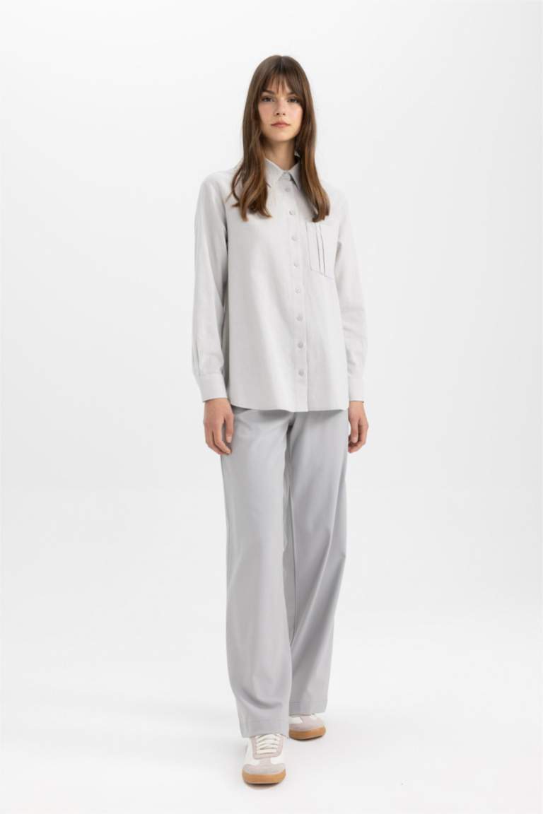 Wide Leg Trousers