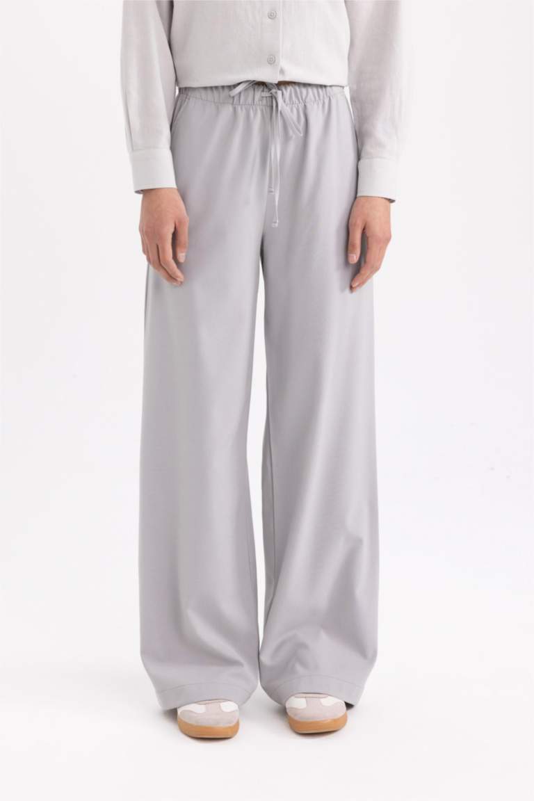 Wide Leg Trousers