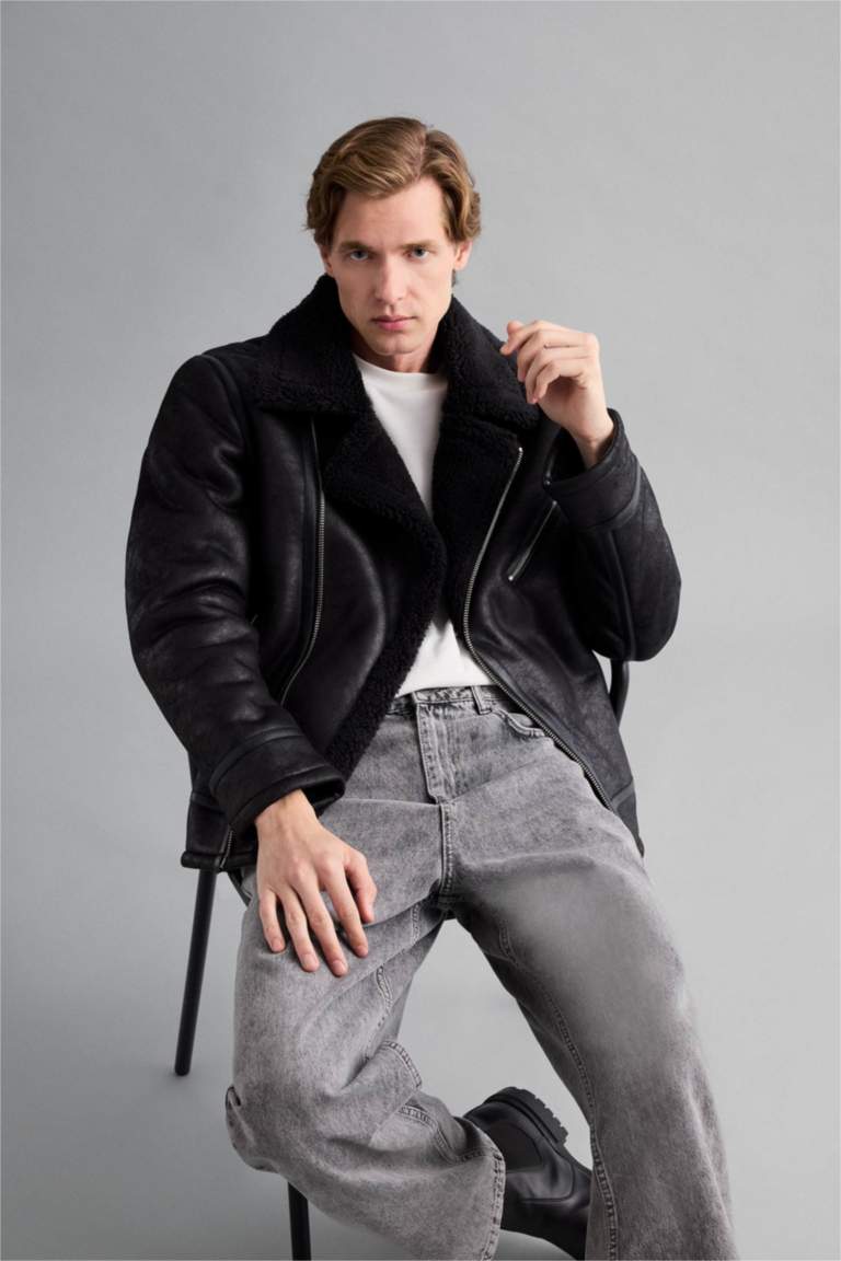 жасанды аң терісі Пальто