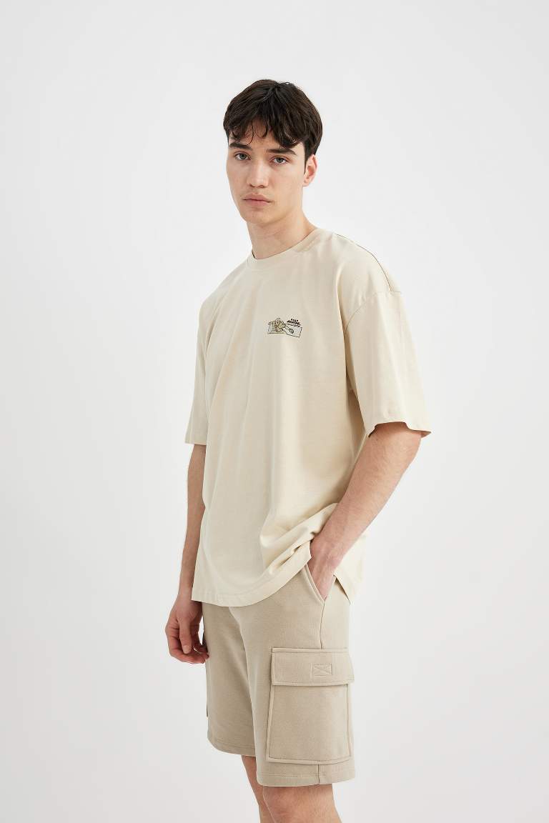 Regular Fit Cargo Pocket Shorts