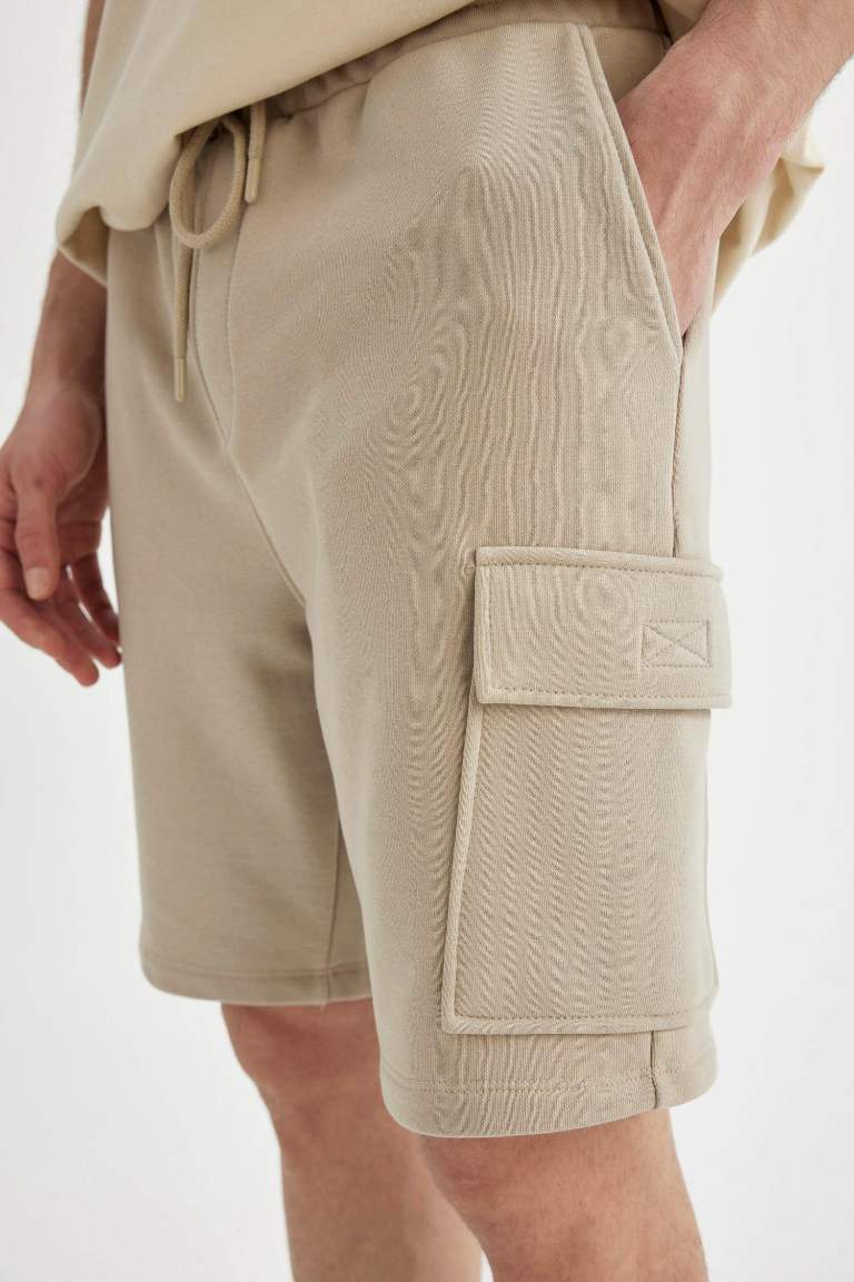 Regular Fit Cargo Pocket Shorts