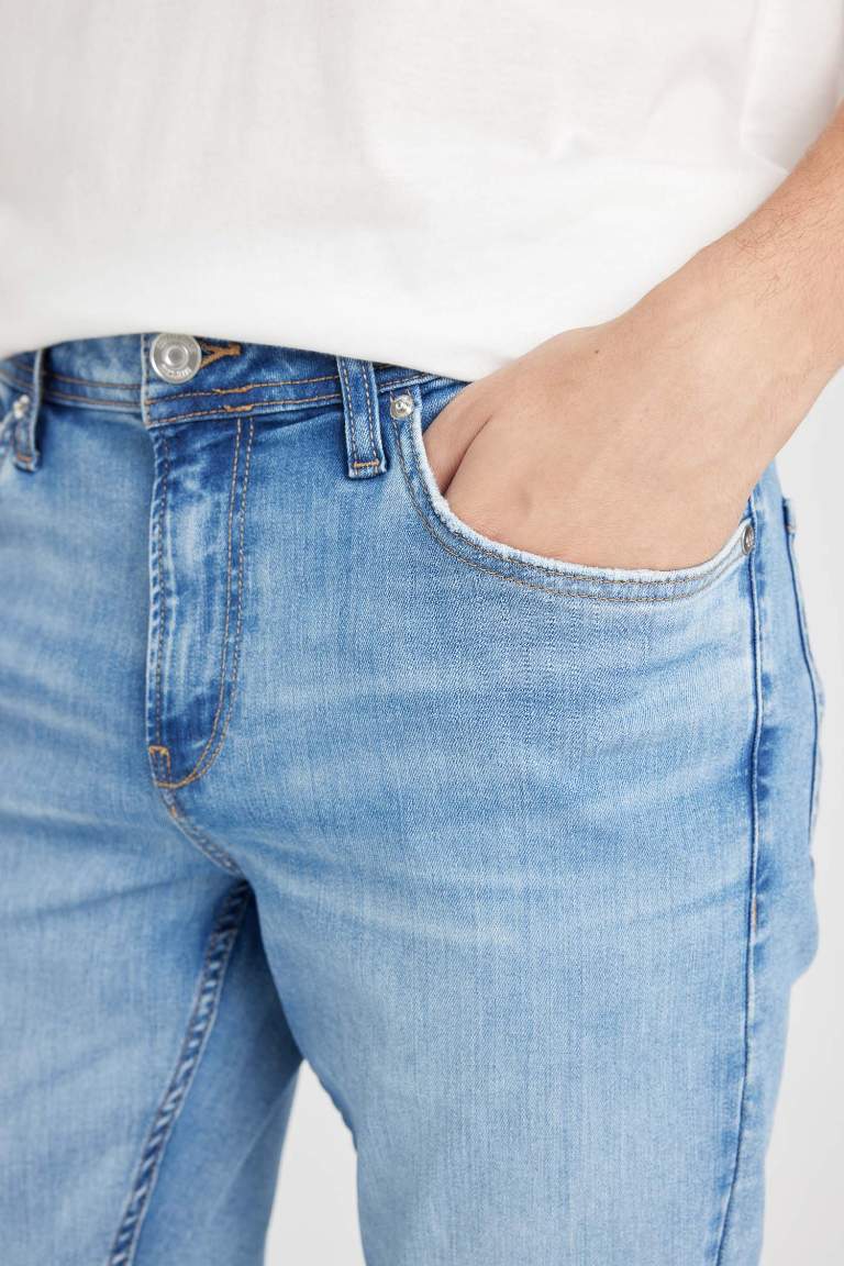 Carlo Skinny Fit Extra Slim Fit Normal Waist Jeans