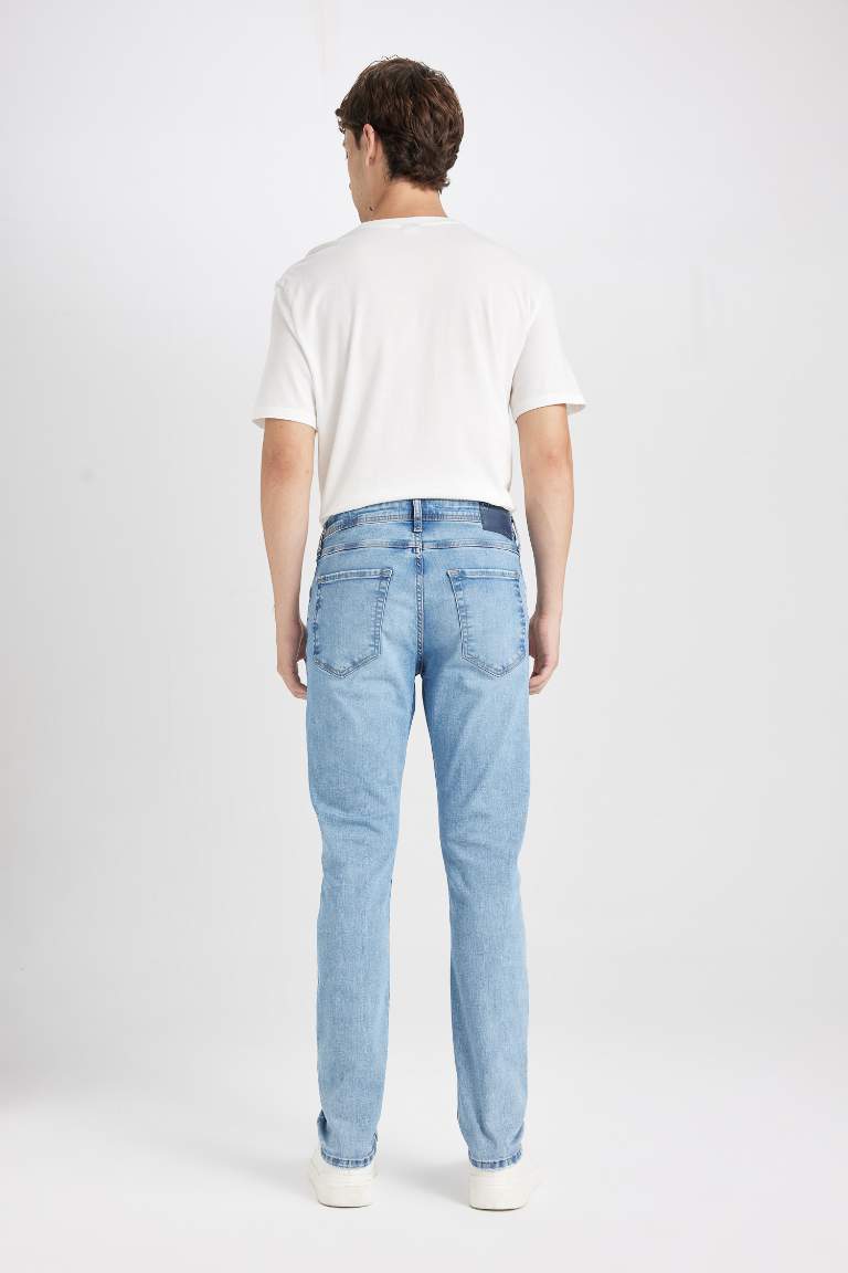 Carlo Skinny Fit Extra Slim Fit Normal Waist Jeans