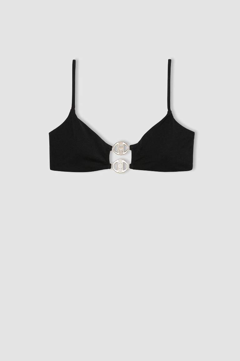Declara x DeFacto Tokalı Bikini Üstü