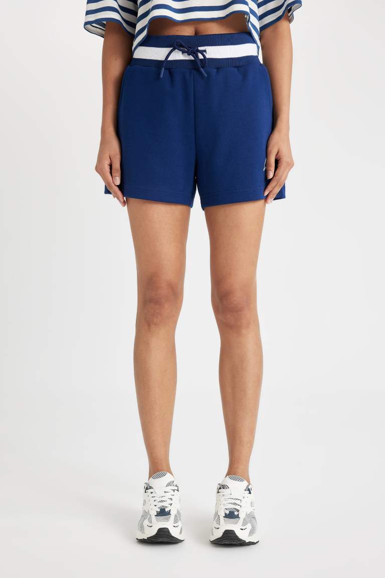 Short de Sport en Tissu épais Coupe Standard imprimé de DeFactoFit