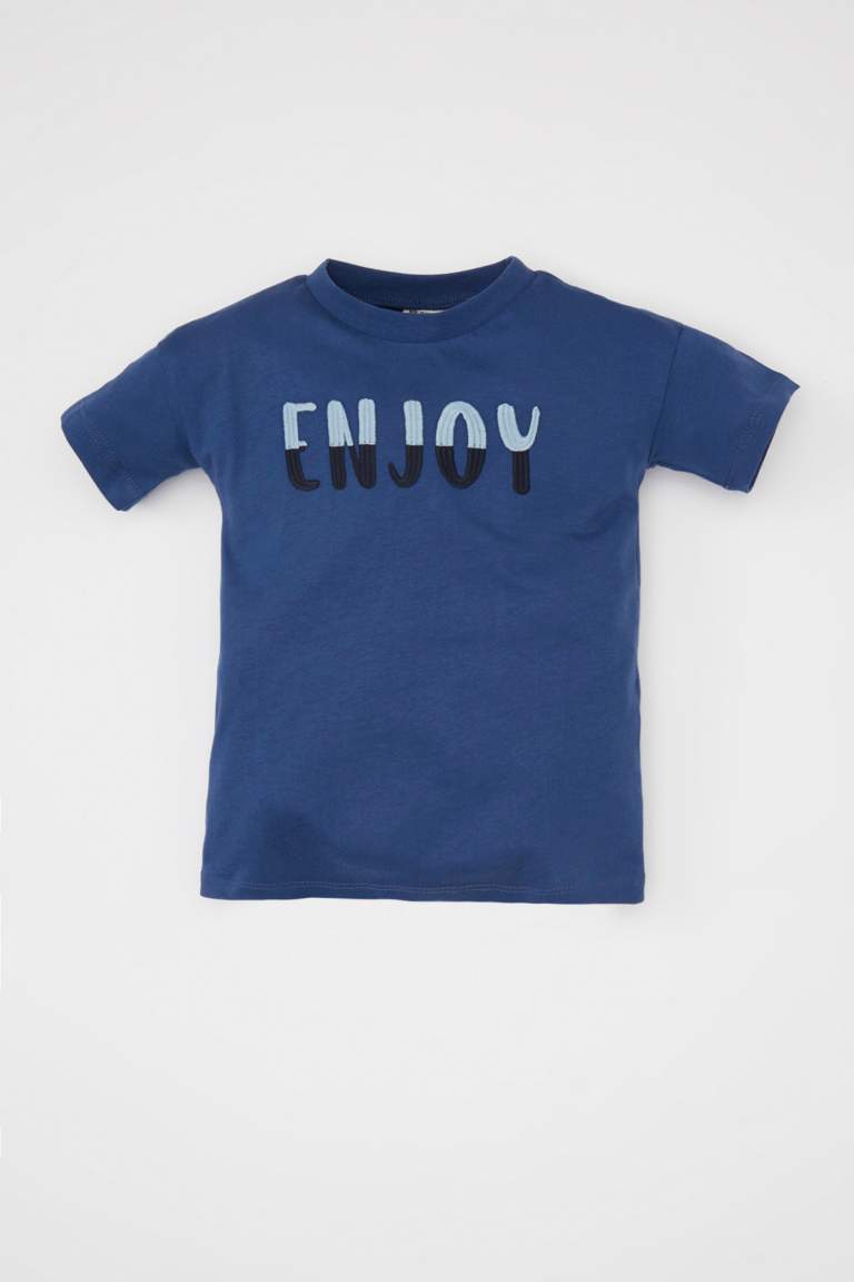 Baby Boy Printed Short Sleeve T-Shirt