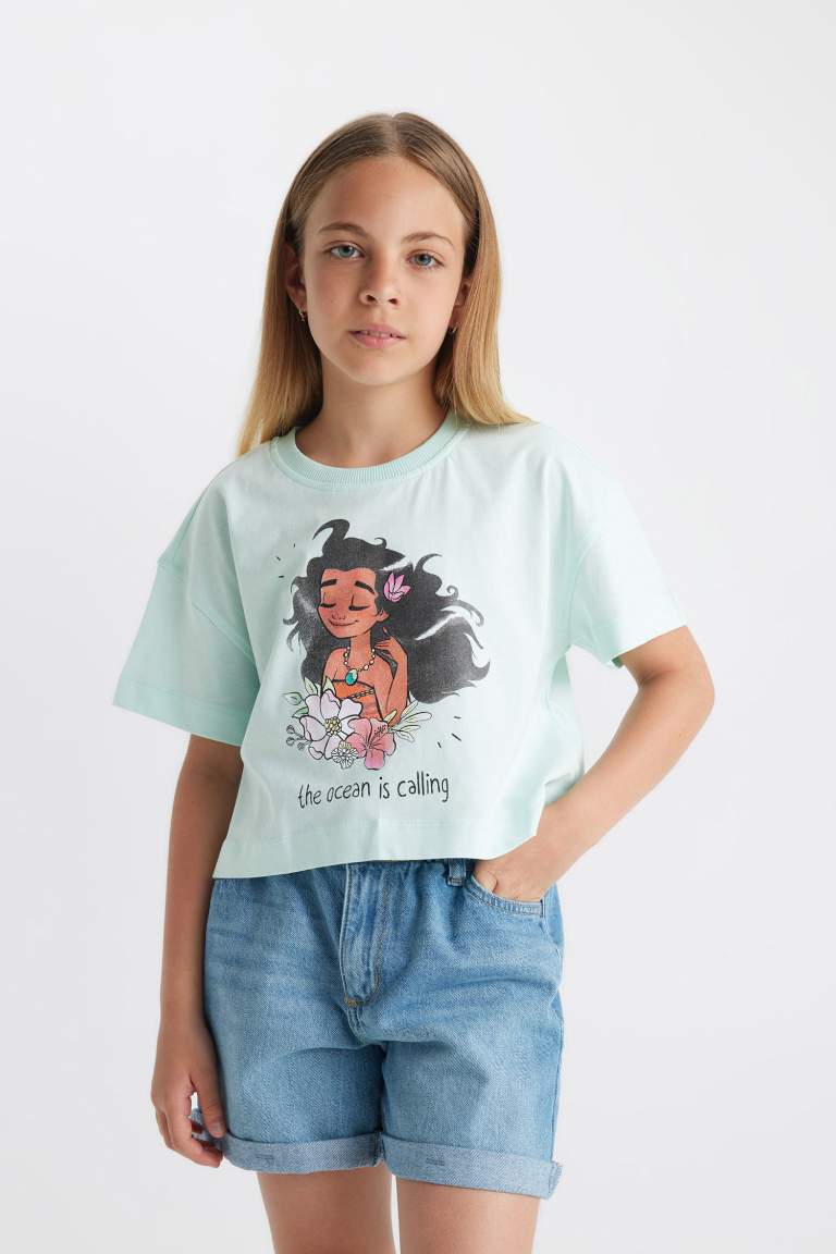 Girls Disney Princess Short Sleeve T-Shirt