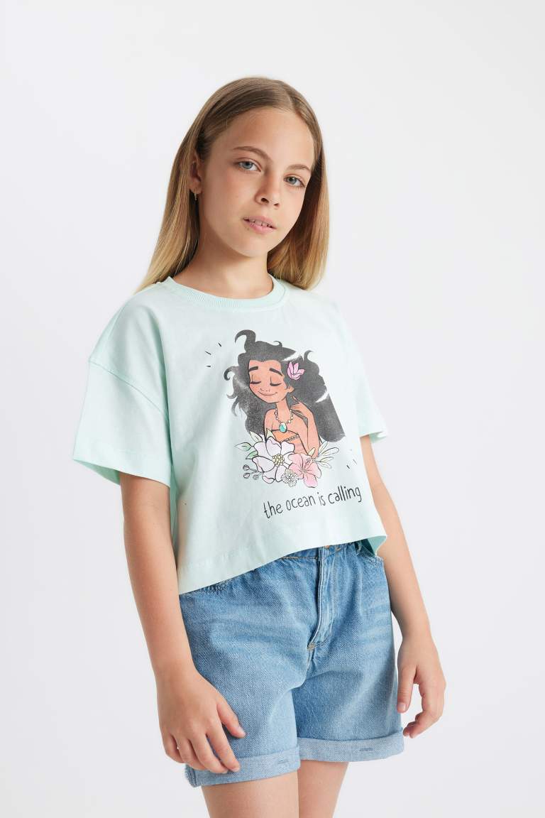 Girls Disney Princess Short Sleeve T-Shirt