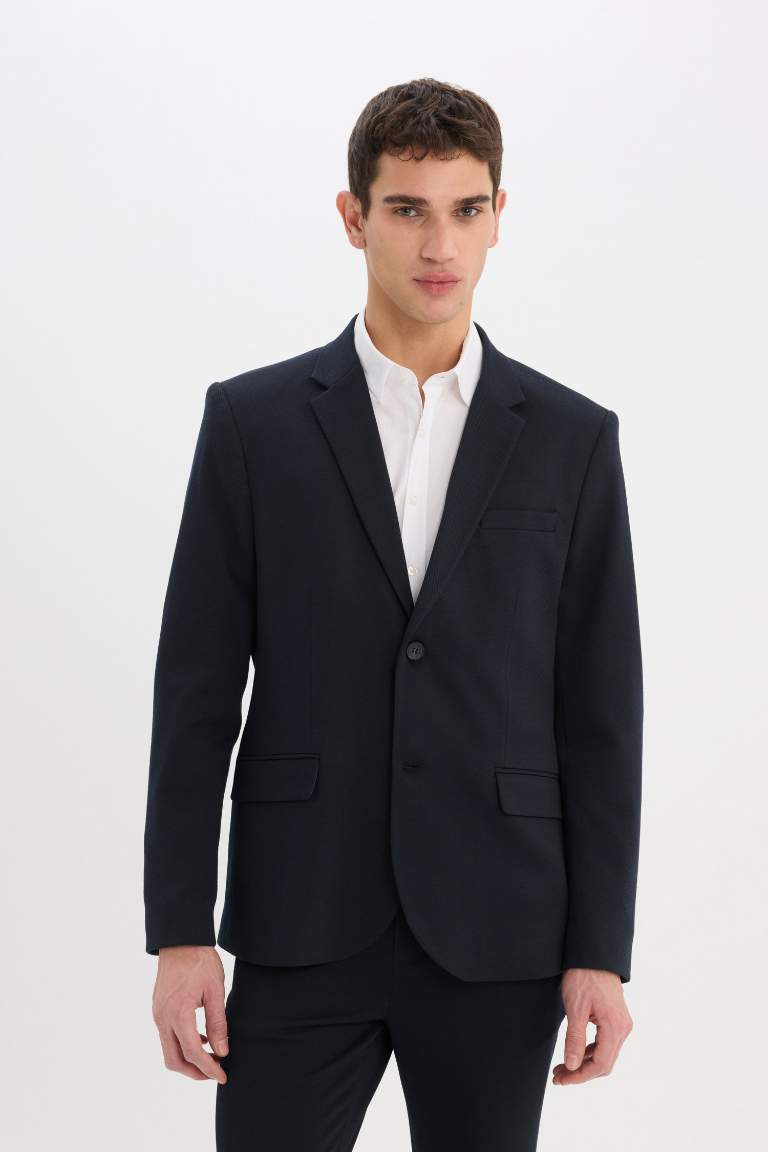 Veste blazer avec doublure à coupe moderne