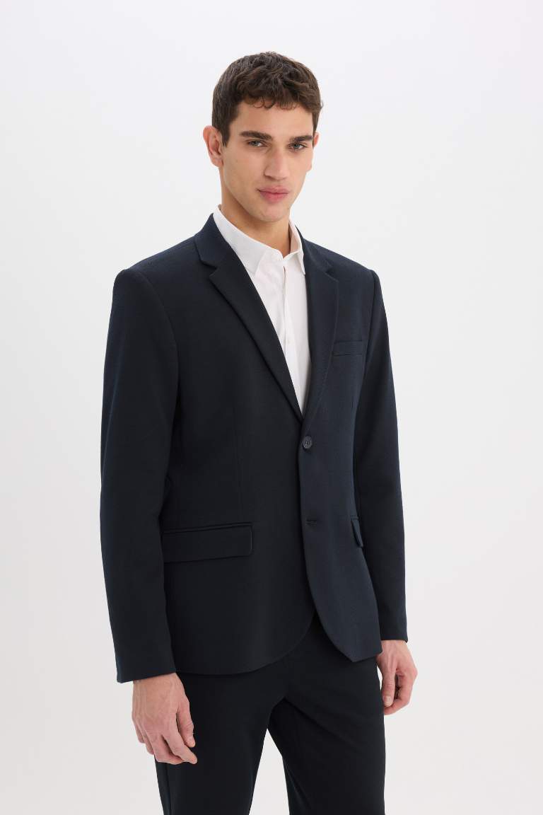 Veste blazer avec doublure à coupe moderne