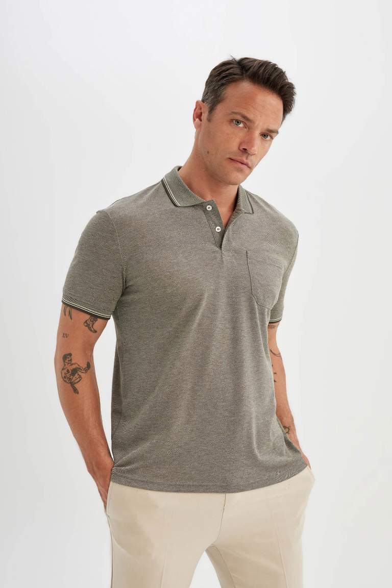 New Regular Fit Short Sleeve Polo T-Shirt