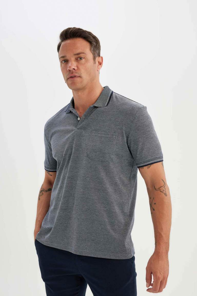 New Regular Fit Short Sleeve Polo T-Shirt