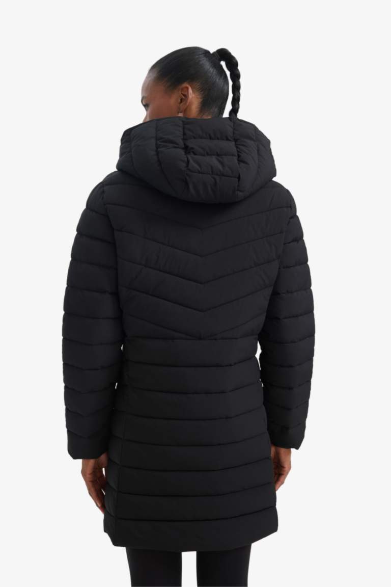 Defactofit водоотталкивающий пуховик с капюшоном и Regular Fit