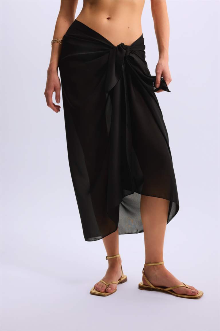 Woman Long Beach Skirt