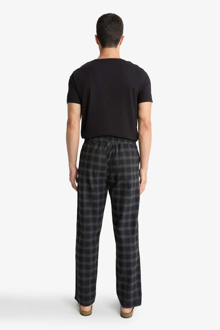 Regular Fit Cepli Uzun Boy Flanel Alt