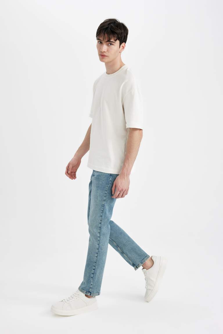 Jean Coupe slim à taille normale