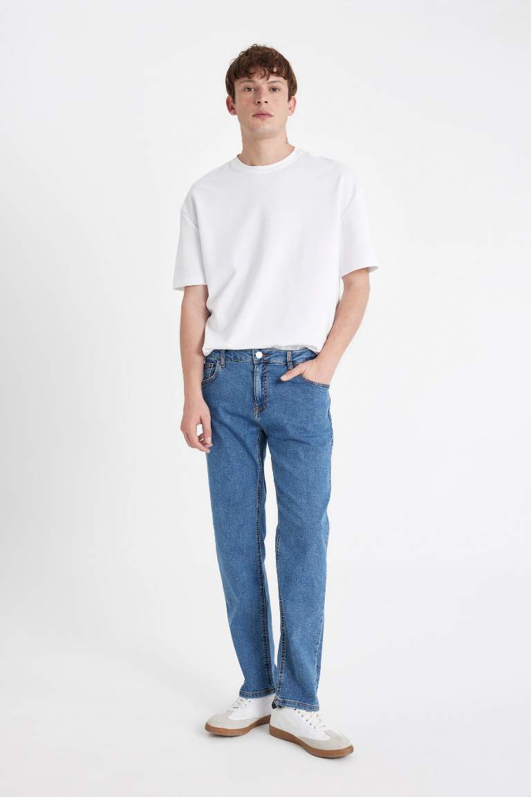 Sergio Regular Fit Normal Kalıp Normal Bel Boru Paça Jean Pantolon
