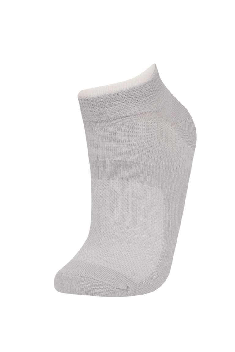 Kadın 3'lü Pamuklu Patik Çorap