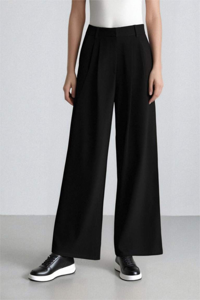 Wide Leg Trousers