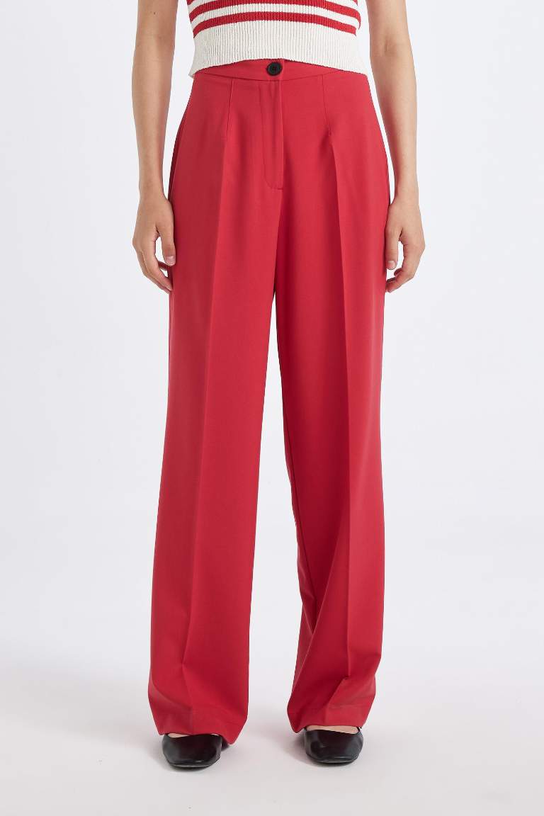 Брюки Wide Leg с высокой талией