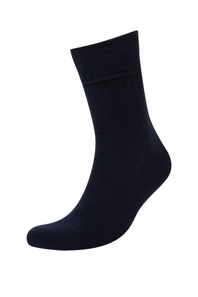 Lot de 5 paires de chaussettes longues en coton pour homme