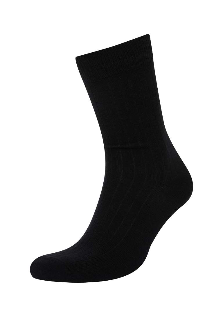 Lot de 5 paires de chaussettes longues en coton pour homme