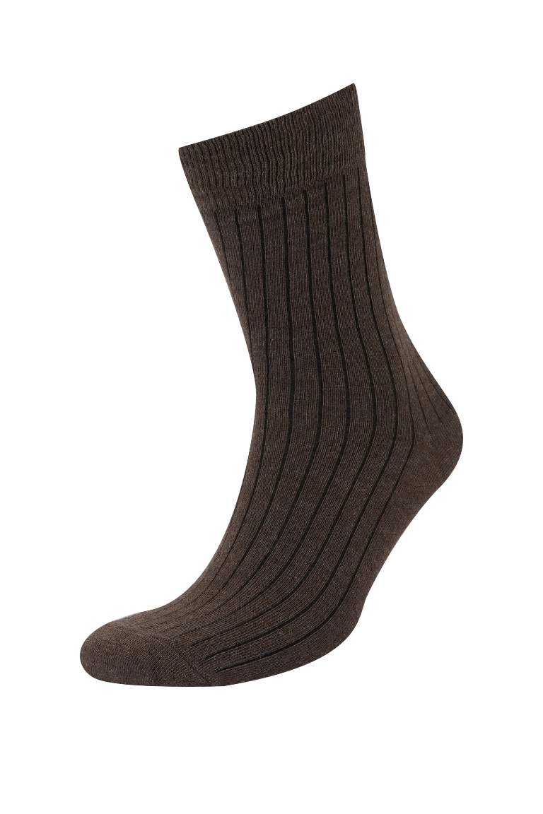 Lot de 5 paires de chaussettes longues en coton pour homme