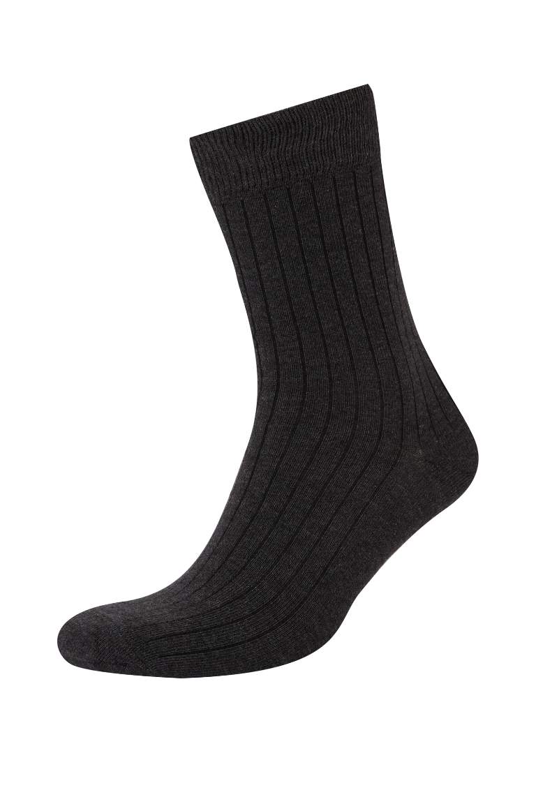 Lot de 5 paires de chaussettes longues en coton pour homme