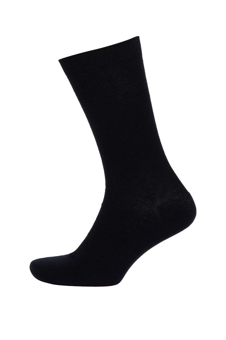 Lot de 5 paires de chaussettes longues en coton pour homme