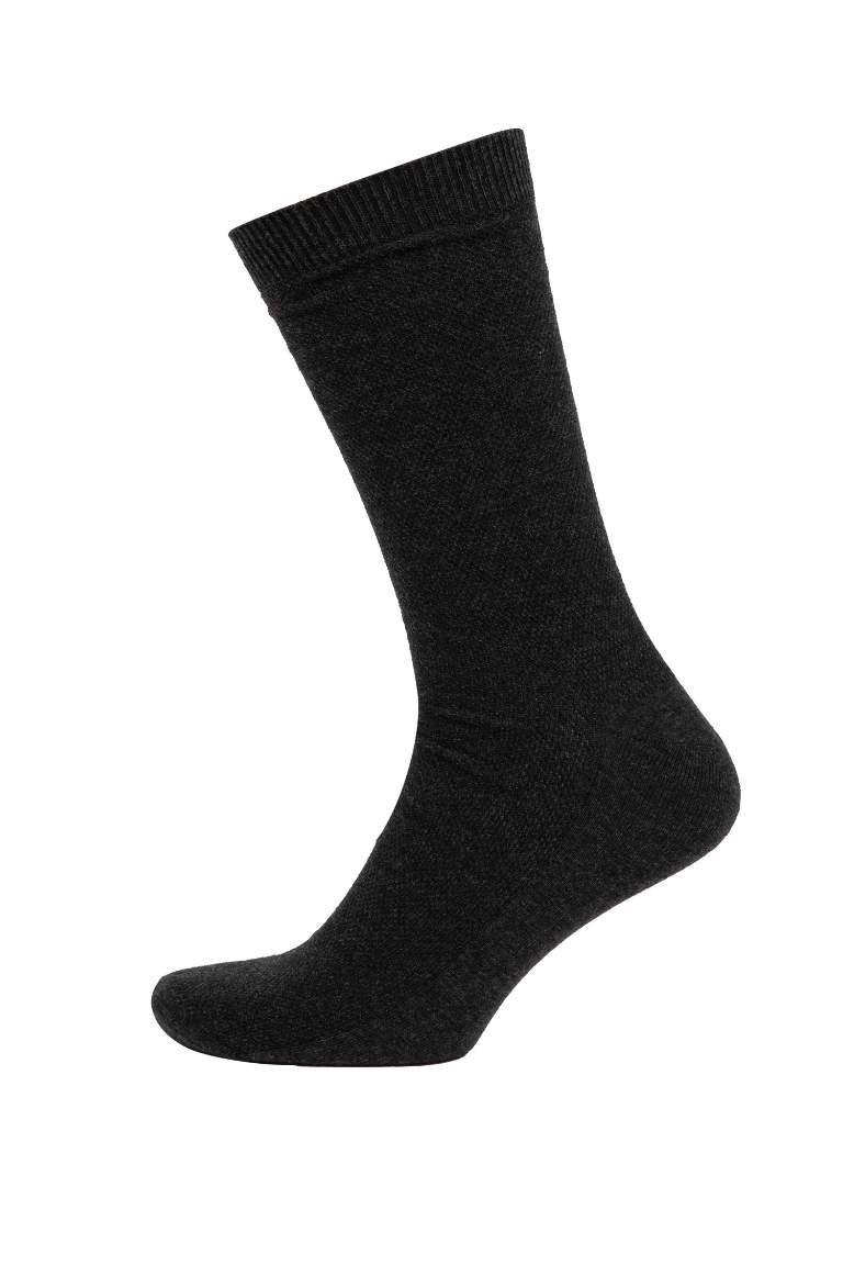 Lot de 5 paires de chaussettes longues en coton pour homme