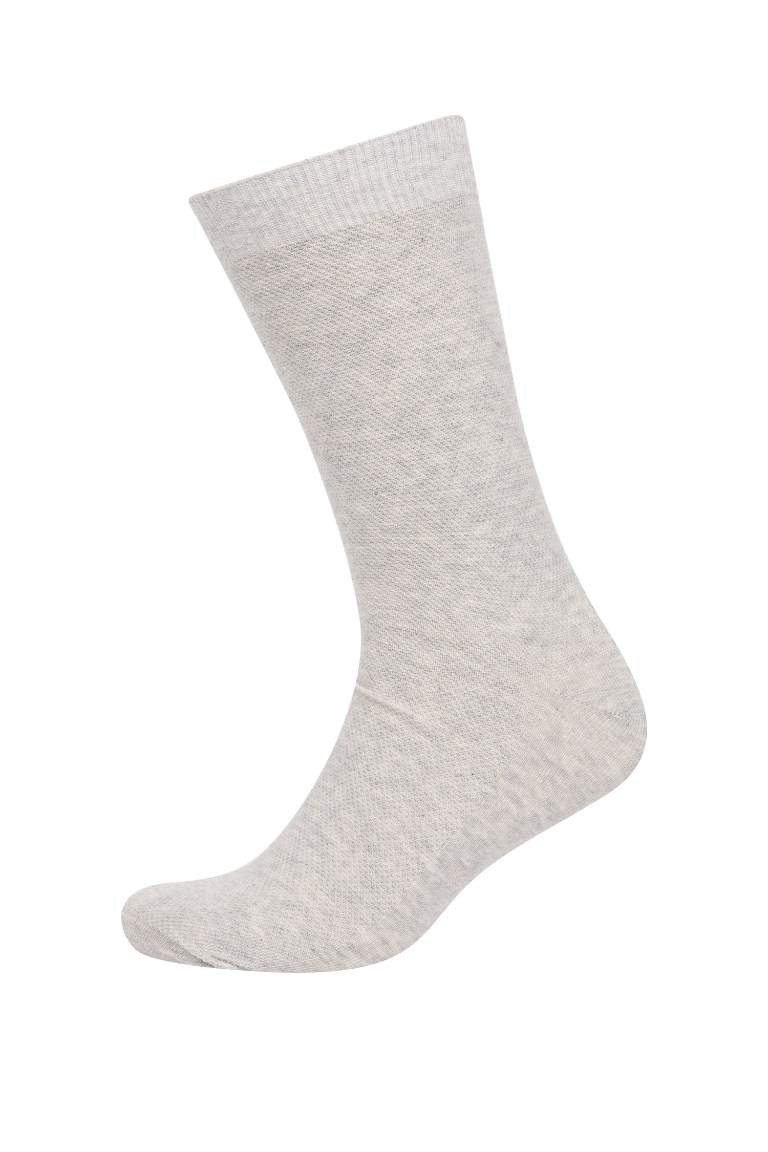 Lot de 5 paires de chaussettes longues en coton pour homme