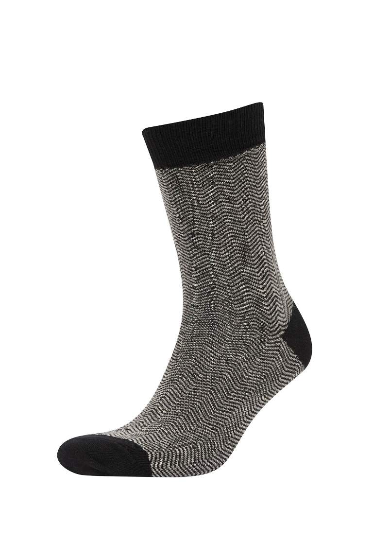 Lot de 3 paires de chaussettes longues en coton pour homme