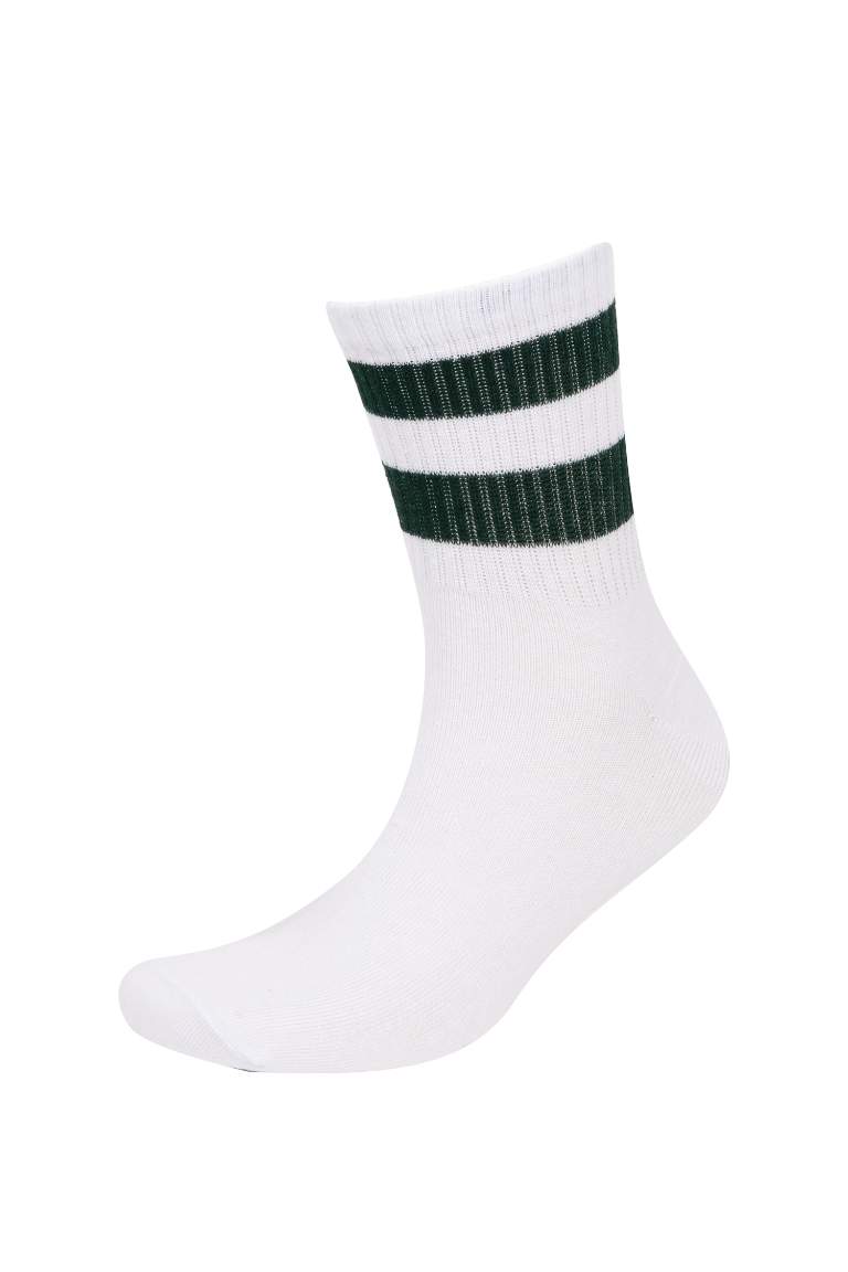 Blanc Homme Lot De Paires De Chaussettes Lastiques Confortables En Coton Pour Homme