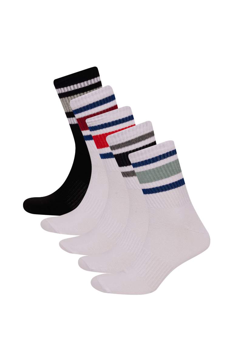 Lot de 5 paires de chaussettes en coton pour homme