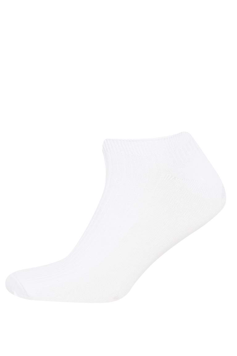 Boy Comfortable Elastic 5 Piece Cotton Bootie Socks