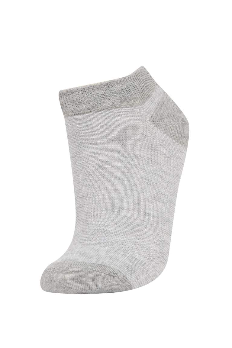 Boy 5 Piece Cotton Ankle Socks