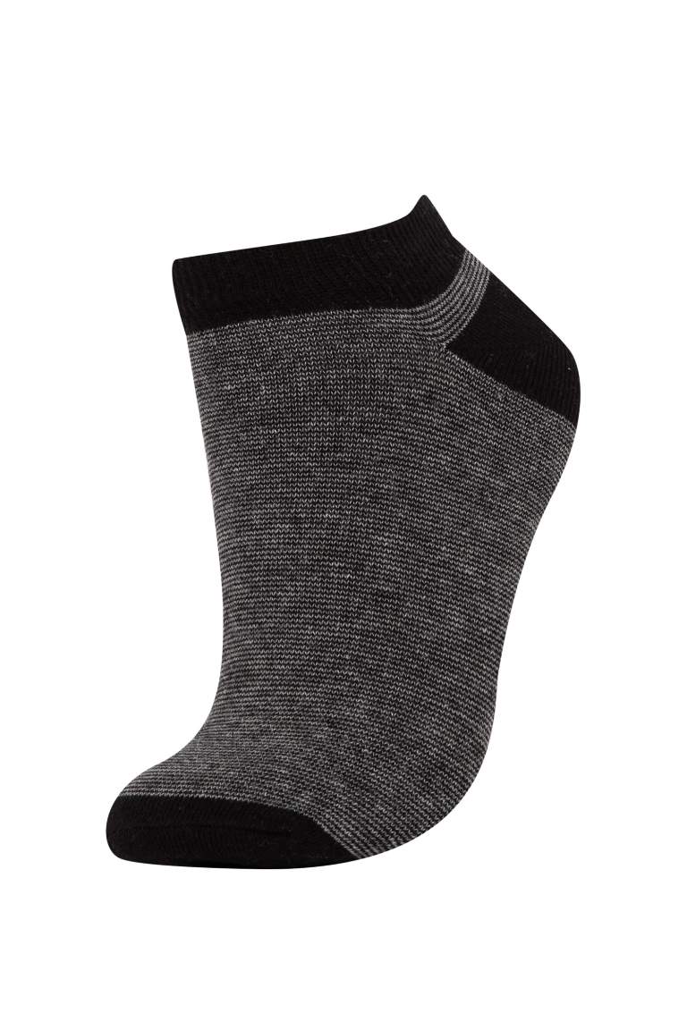 Boy 5 Piece Cotton Ankle Socks