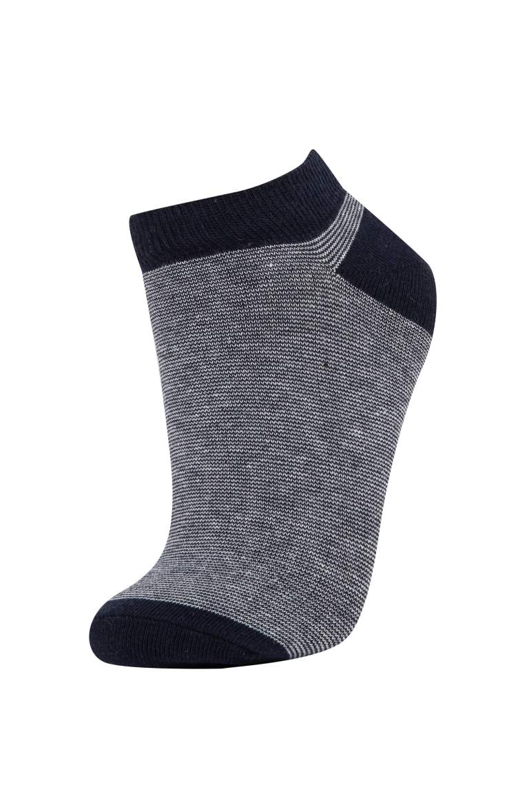 Boy 5 Piece Cotton Ankle Socks