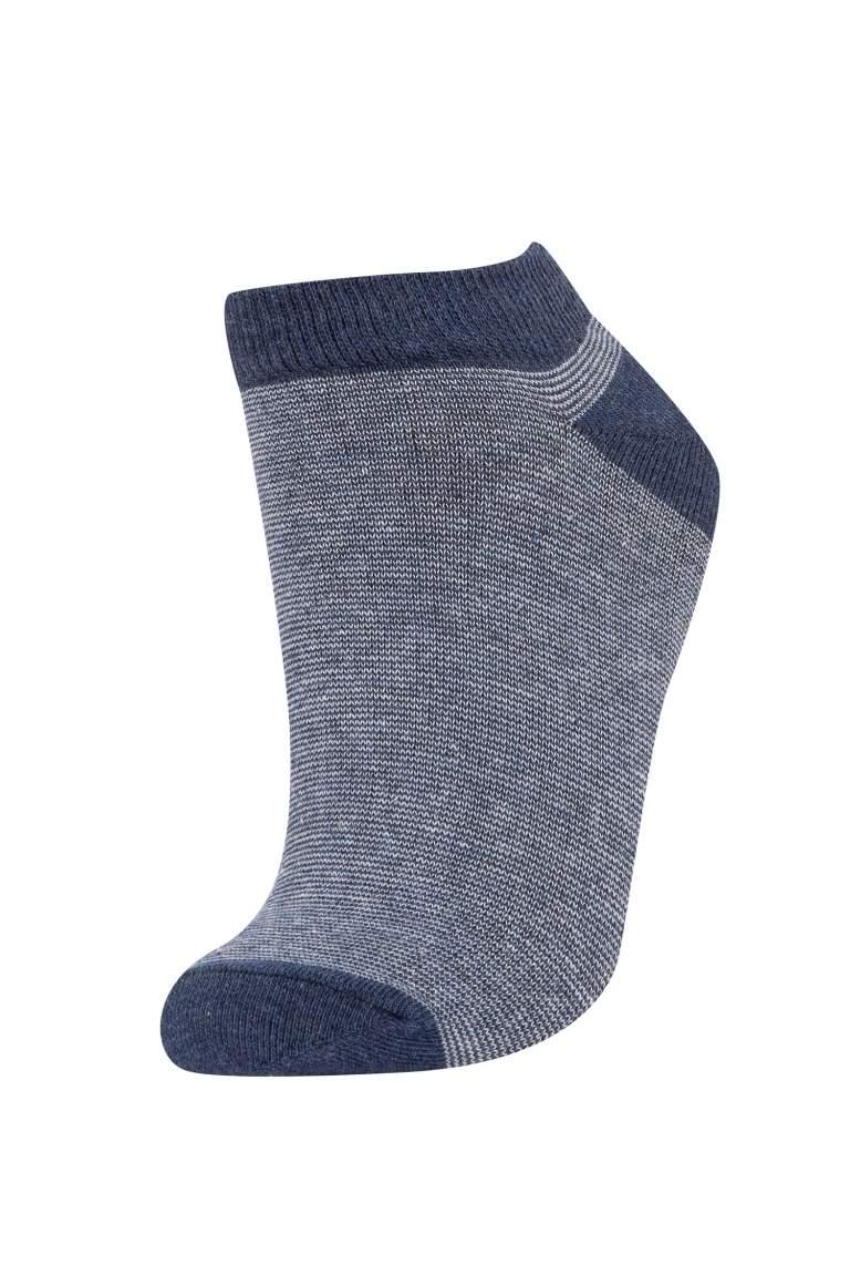 Boy 5 Piece Cotton Ankle Socks