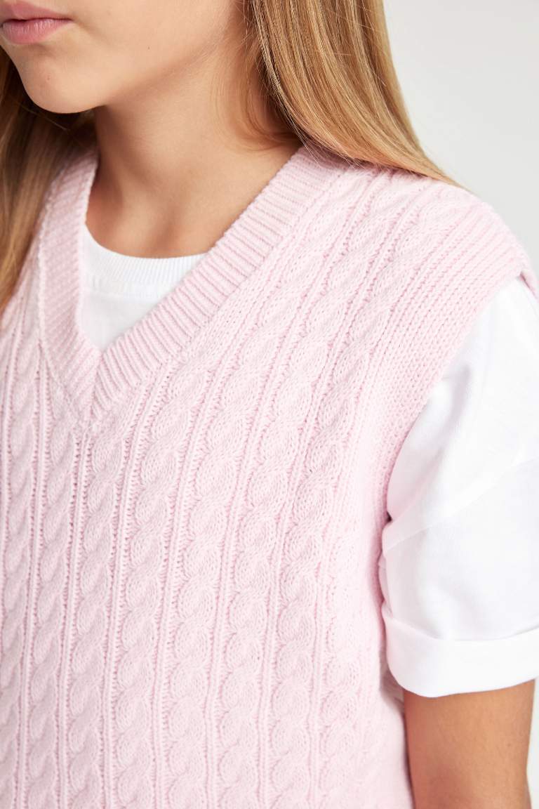 Gilet Sweat àcoupe standard pour Fille