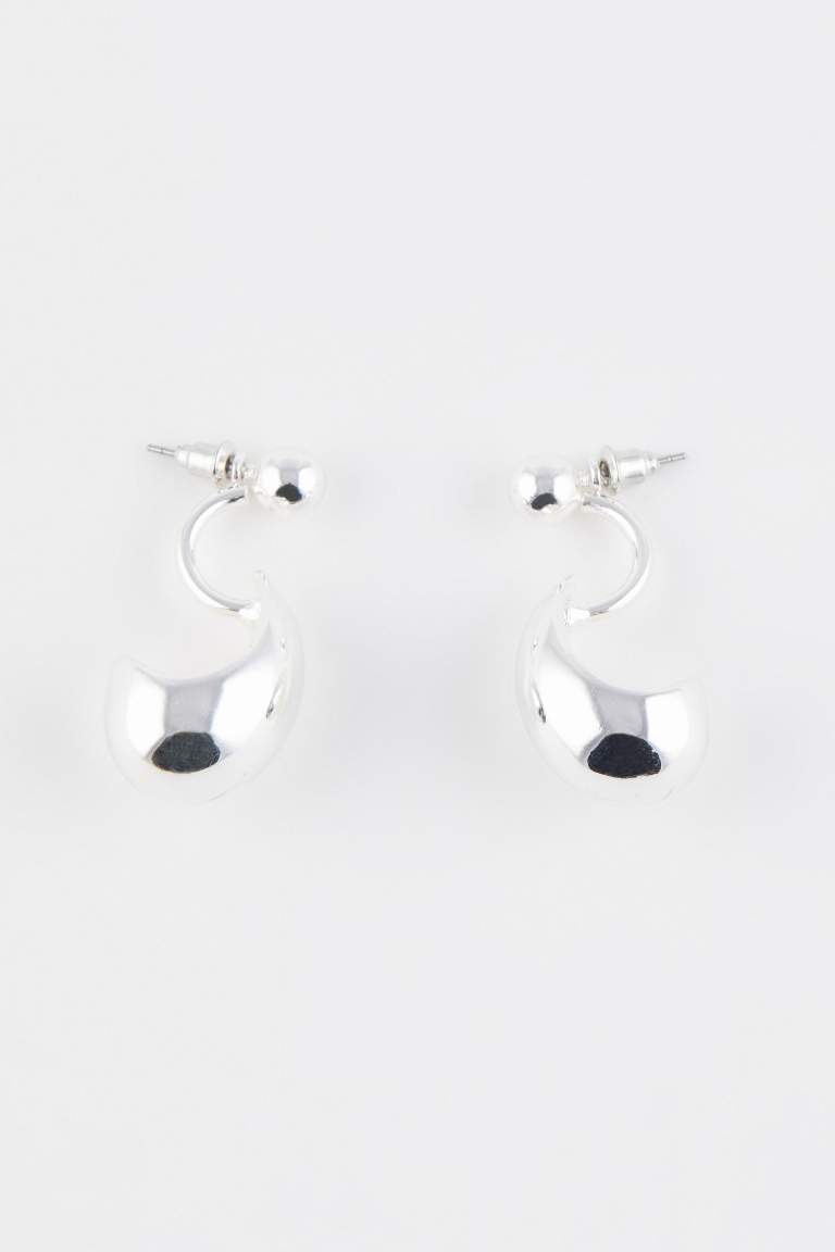 Woman Silver Earrings