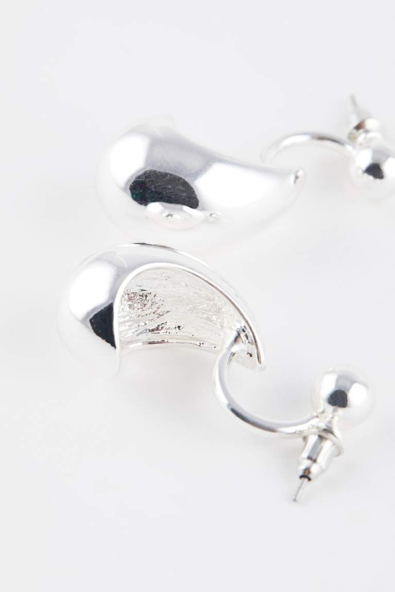 Woman Silver Earrings