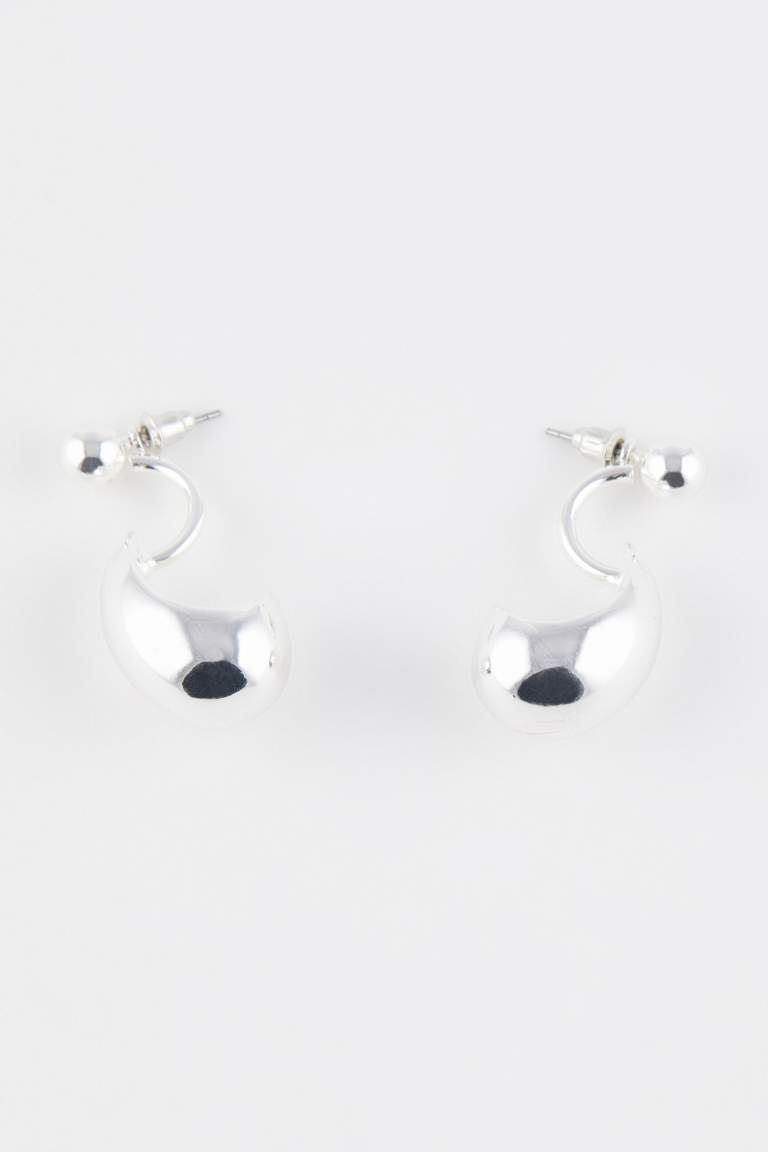 Woman Silver Earrings