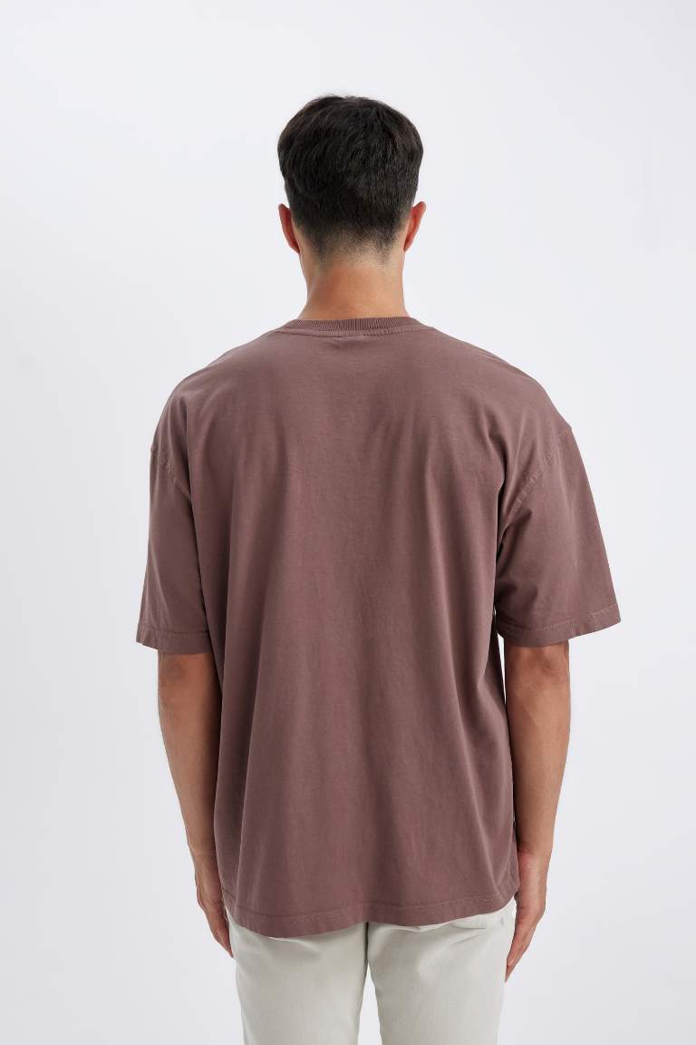 Oversize Fit Crew Neck T-Shirt