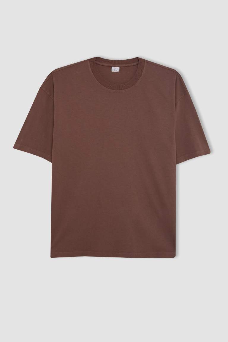 Oversize Fit Crew Neck T-Shirt