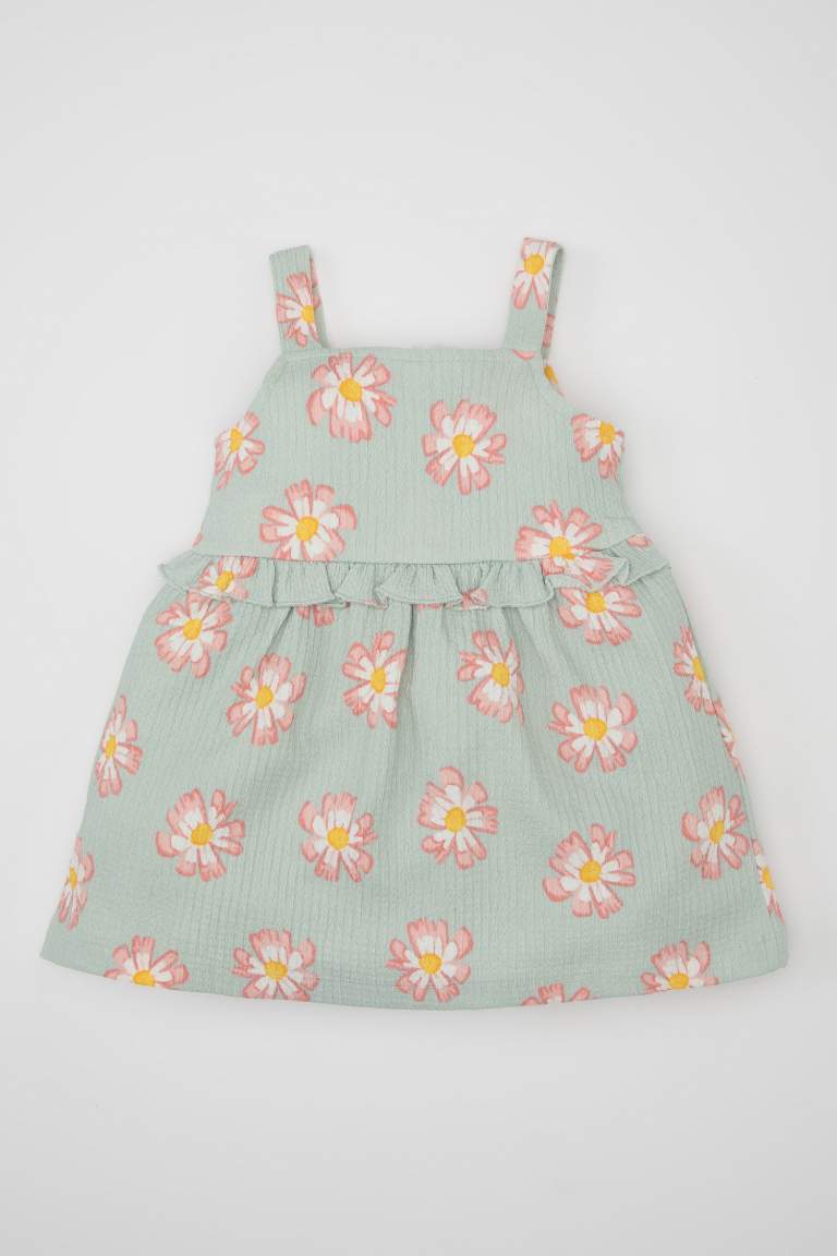 Baby Girl Floral Sleeveless Dress