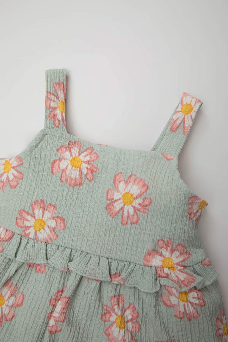 Baby Girl Floral Sleeveless Dress